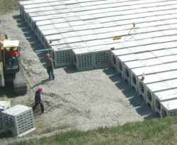 Installing 460 Precast Chambers
