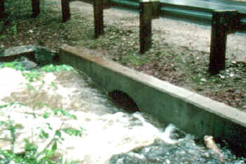 Roadway culvert under inlet control